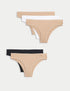 Marks & Spencer "5pk Cotton Lycra™ Brazilian Knickers"